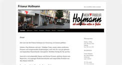 Desktop Screenshot of friseur-hofmann.com